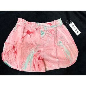 St Roche Bird Shorts - Pink Marbling Multiple Sizes
